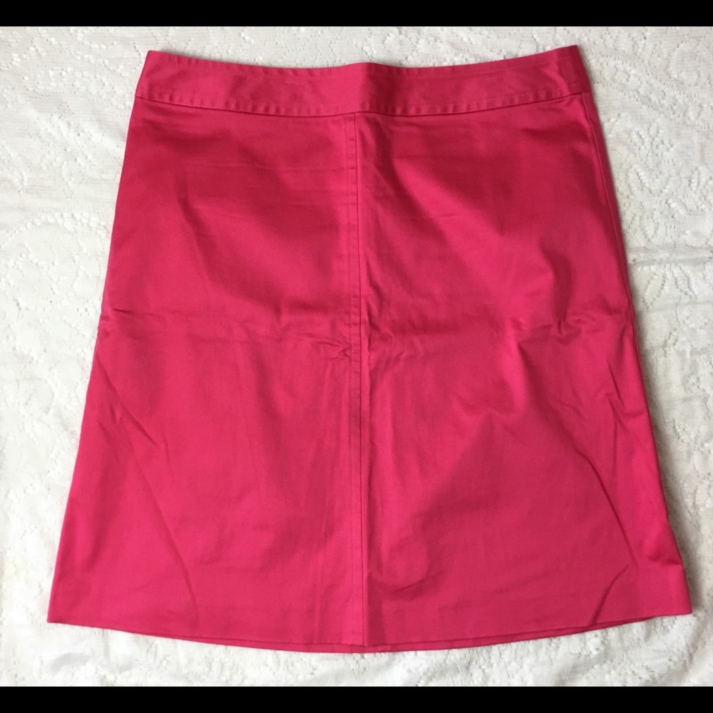 Banana Republic khaki pencil skirt size 14 pink